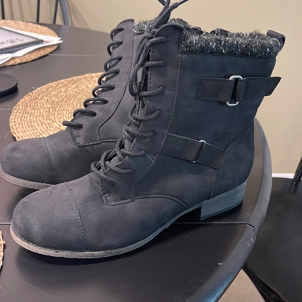 Never Worn Black Boots